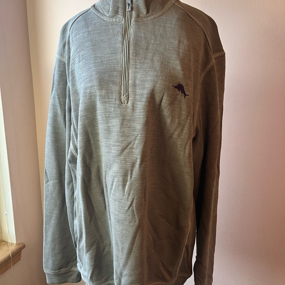 Tommy Bahama 1/4 zip sweater